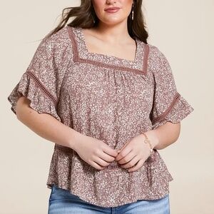 Daytrip Floral Flowy Top